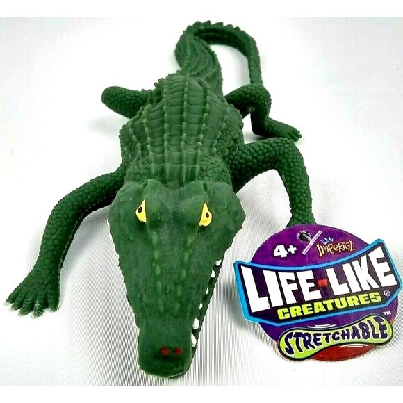 Crocodile Imperial Life Like Stretchable Squishy Alligator Figure Ja-Ru Croc Toy - Picture 2 of 16